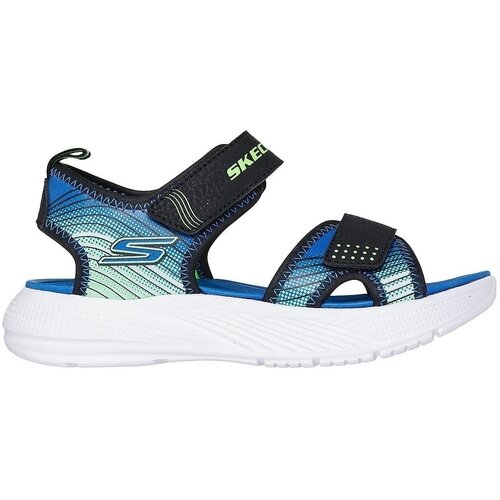 Skechers Sandale copii Microspec-splash 407034L-BKLM