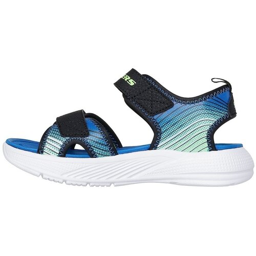 Skechers Sandale copii Microspec-splash 407034L-BKLM