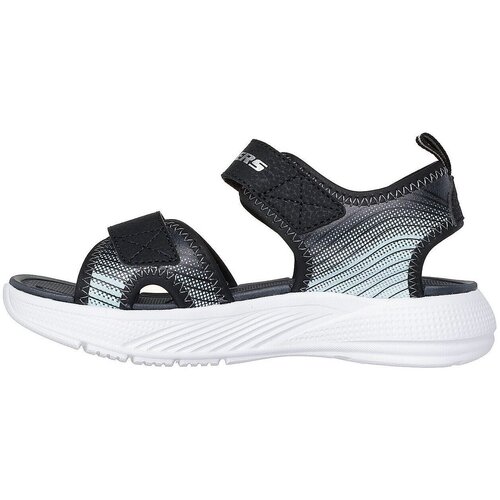 Skechers Sandale copii Microspec-splash 407034L-BKSL