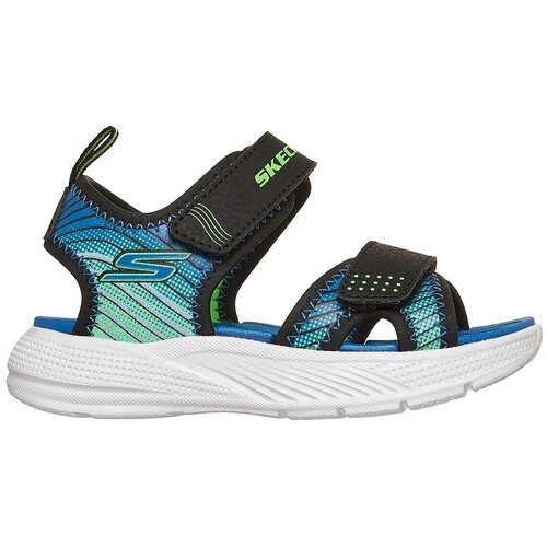 Skechers Sandale copii Microspec-splash 407034N-BKLM