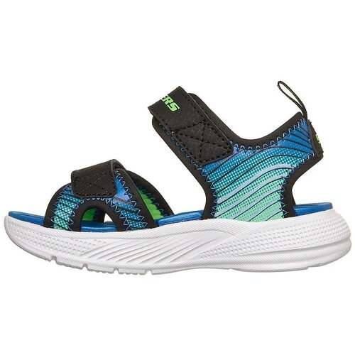 Skechers Sandale copii Microspec-splash 407034N-BKLM