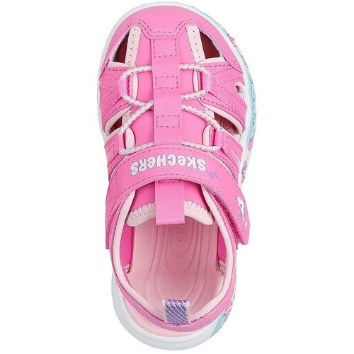 Skechers Sandale copii Play Scene Splash - Cute Crew 303162N-PKLP