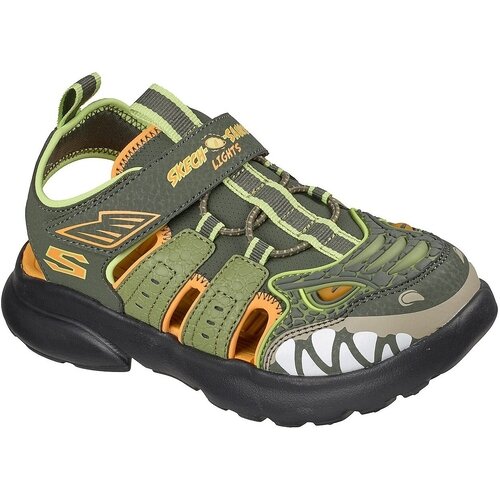 Skechers Sandale copii Razor Splash-raptor Quest 402284L-OLV