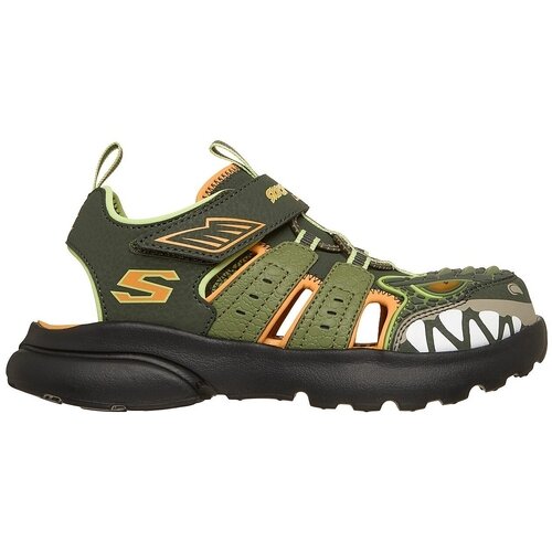 Skechers Sandale copii Razor Splash-raptor Quest 402284L-OLV