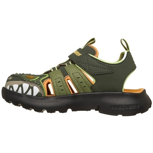 Skechers Sandale copii Razor Splash-raptor Quest 402284L-OLV