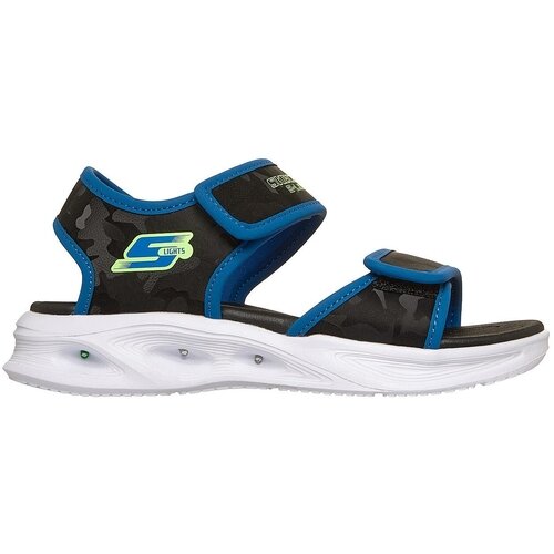 Skechers Sandale copii Sola Glow Sandal - Camo Brigh 407010L-BKBL
