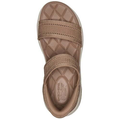 Skechers Sandale femei Go Walk Arch Fit 20 Sandal - 140844-TAN