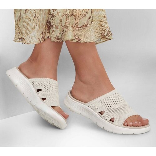 Skechers Sandale femei Go Walk Flex Sandal 141425-NAT