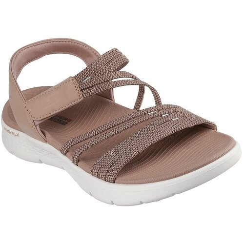 Skechers Sandale femei Go Walk Flex Sandal 141473-TAN