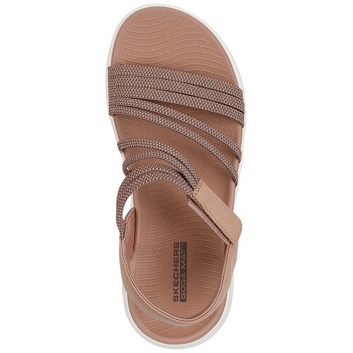 Skechers Sandale femei Go Walk Flex Sandal 141473-TAN