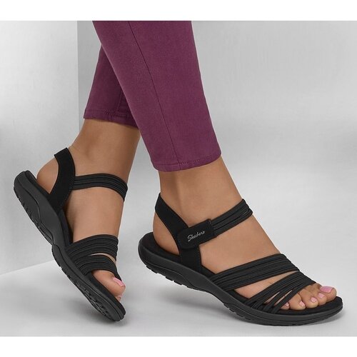 Skechers Sandale femei Reggae Slim - Coffee 163573-BBK