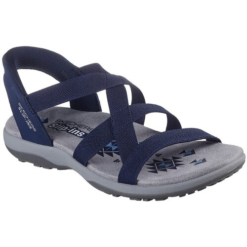 Skechers Sandale femei Reggae Slim - Stretch Flex 163460-NVY
