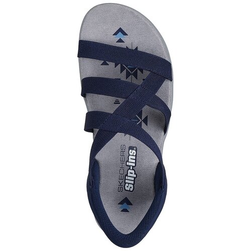 Skechers Sandale femei Reggae Slim - Stretch Flex 163460-NVY
