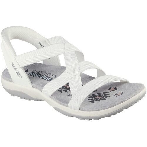 Skechers Sandale femei Reggae Slim - Stretch Flex 163460-WHT
