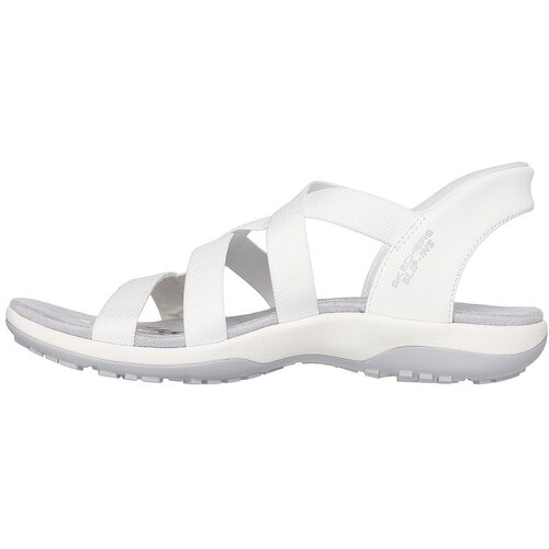 Skechers Sandale femei Reggae Slim - Stretch Flex 163460-WHT