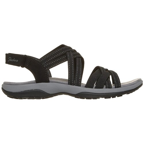 Skechers Sandale femei Reggae Slim - Summer Getaway 163571-BLK