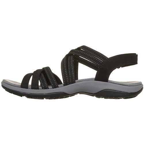 Skechers Sandale femei Reggae Slim - Summer Getaway 163571-BLK