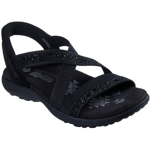 Skechers Sandale femei Reggae Slim - Summer Sparkle 163574-BBK