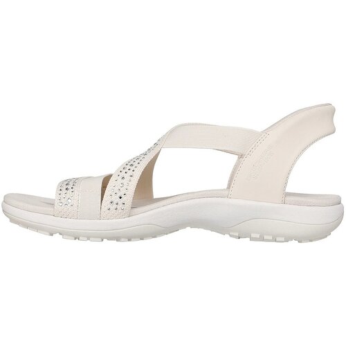Skechers Sandale femei Reggae Slim - Summer Sparkle 163574-NAT