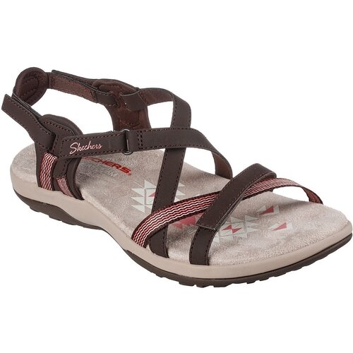 Skechers Sandale femei Reggae Slim - Sun Array 163115-CHOC