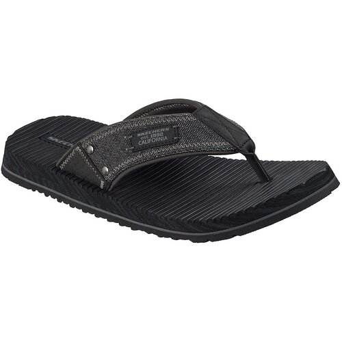 Skechers Slapi barbati Quill-sea Side 205719-BLK