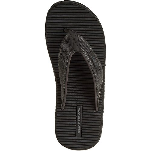 Skechers Slapi barbati Quill-sea Side 205719-BLK
