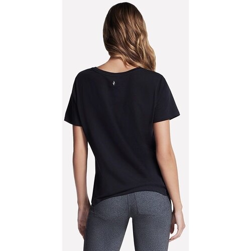 Skechers Tricou femei Pima V-Neck Tee TP130-BLK