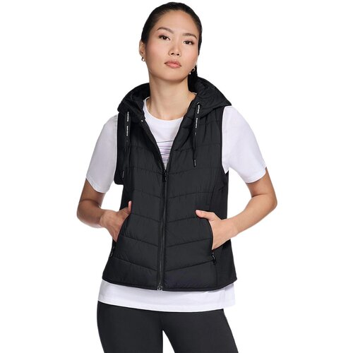 Skechers Vesta femei Performance Elite Cozy Fit Hooded JA212-BLK
