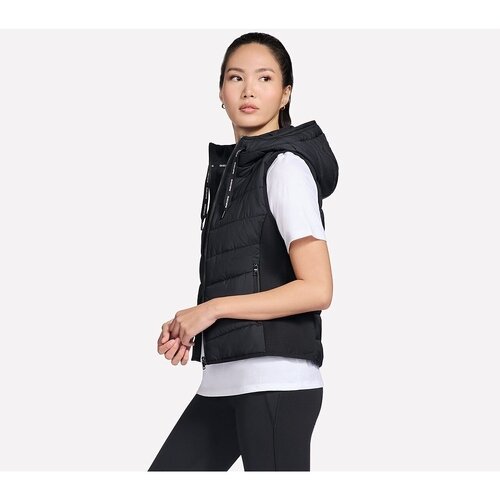 Skechers Vesta femei Performance Elite Cozy Fit Hooded JA212-BLK