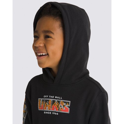 Vans Hanorac copii Digi Flames Po VN000GFVBLK