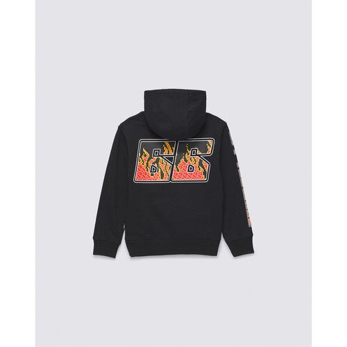 Vans Hanorac copii Digi Flames Po VN000GFVBLK