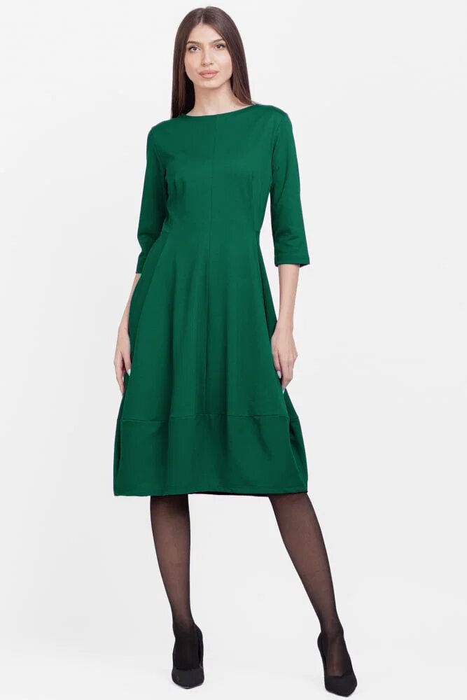 Pierino Rochie lalea din jerseu punto milano verde