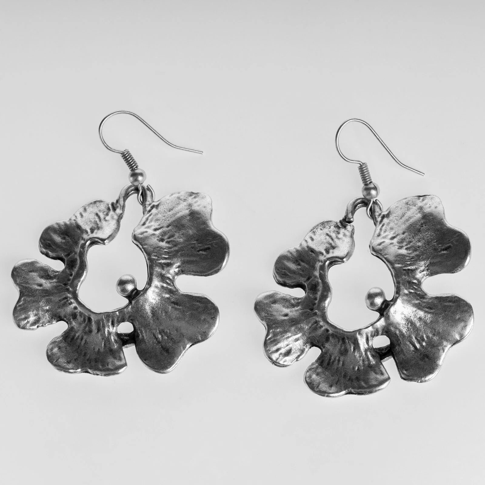 Shopika Cercei din zamac cu forma de floare