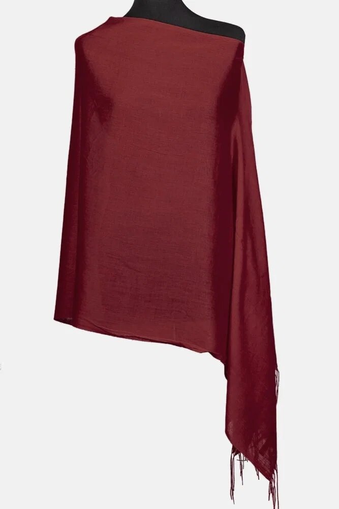 Shopika Esarfa visinie din cashmere subtire dreptunghiulara