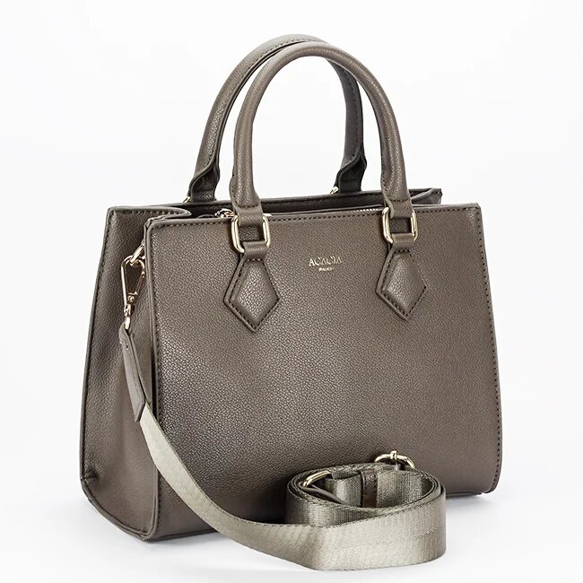 Acacia Geanta taupe inchis casual Paris G-24256 15