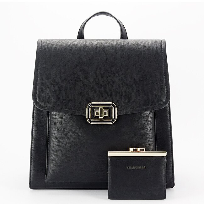 CHRIS BELLA Rucsac negru Premium CB2425-3 127