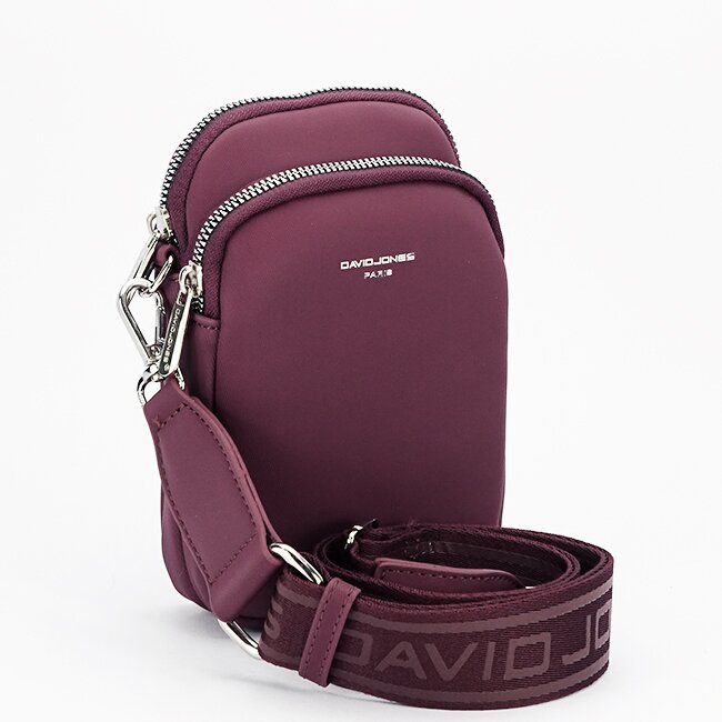 David Jones Borseta bordeaux crossbody Paris CM6906 M0