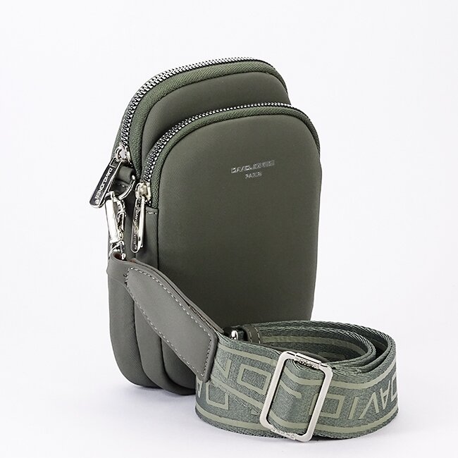 David Jones Borseta kaki crossbody Paris CM6906 M0