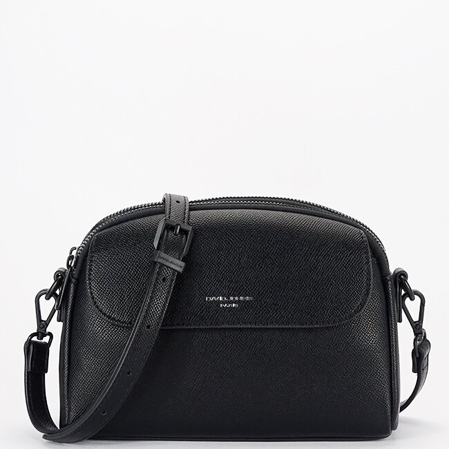 David Jones Borseta neagra crossbody Paris CM8330 15