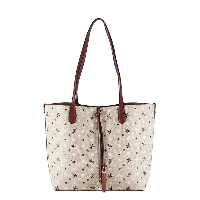 David Jones Geanta bej cu borseta detasabila 6534A-2 12