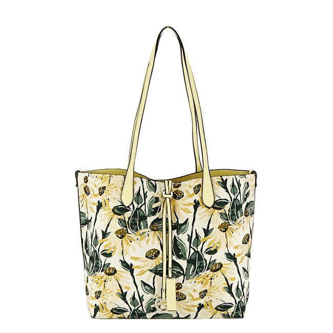 David Jones Geanta cu borseta detasabila 6755-2 12 Galben