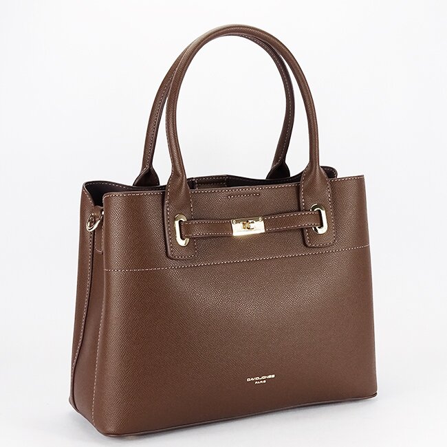 David Jones Geanta mare maro ciocolatiu CM7744 12