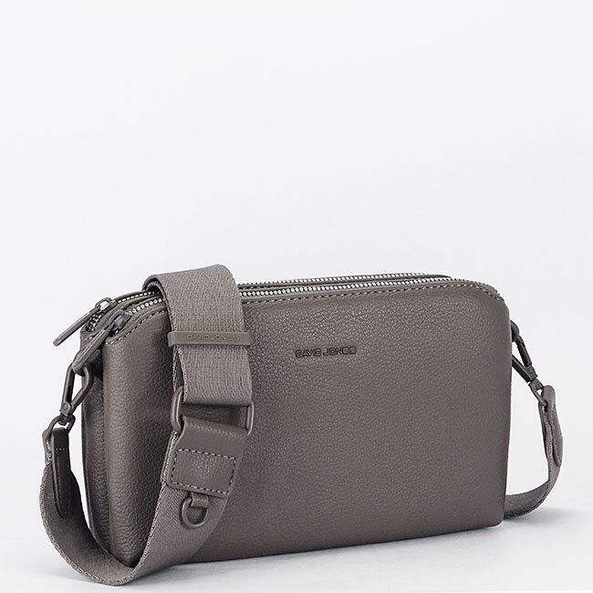 David Jones Geanta mica gri inchis crossbody CM6905-1 15