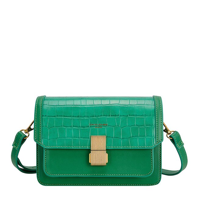 David Jones Geanta mica verde CM6427 15