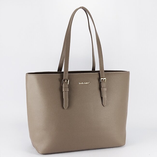 David Jones Geanta taupe de talie mare CM6738-3 M13