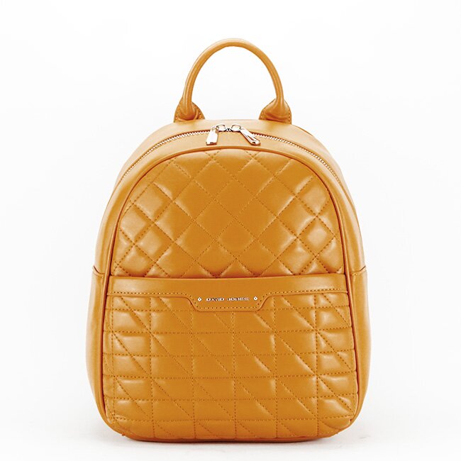 David Jones Rucsac mustar inchis cu imprimeu 6824-2 119