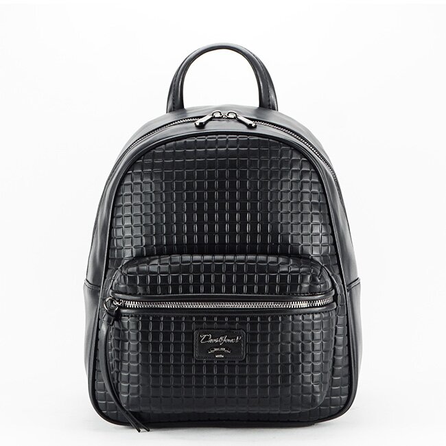 David Jones Rucsac negru cu imprimeu geometric 6909-2 119
