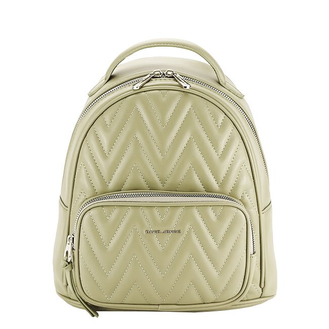 David Jones Rucsac Paris kaki deschis 6712-3 16