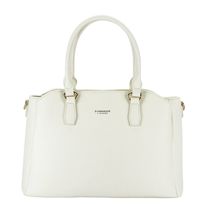 DIANA&CO Geanta alba mare DIANACO DRM711-5 12
