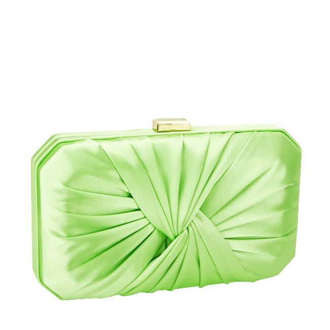 DIANA&CO Geanta clutch din saten DYX3335-5 05 Verde mar